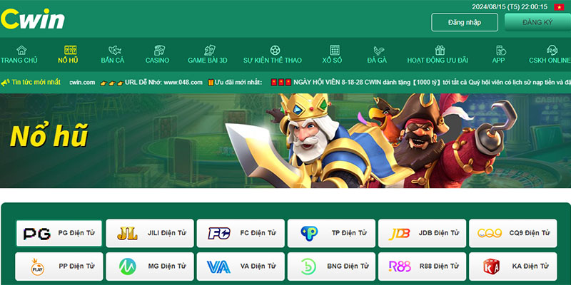 Nổ Hũ Cwin - Slot Game Chất Lượng Uy Tín Hàng Đầu 2024